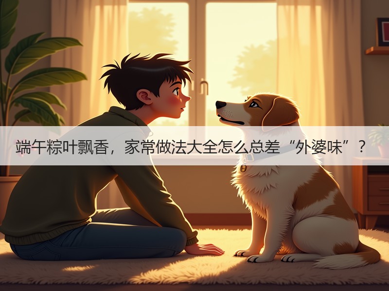 端午粽叶飘香，家常做法大全怎么总差“外婆味”？