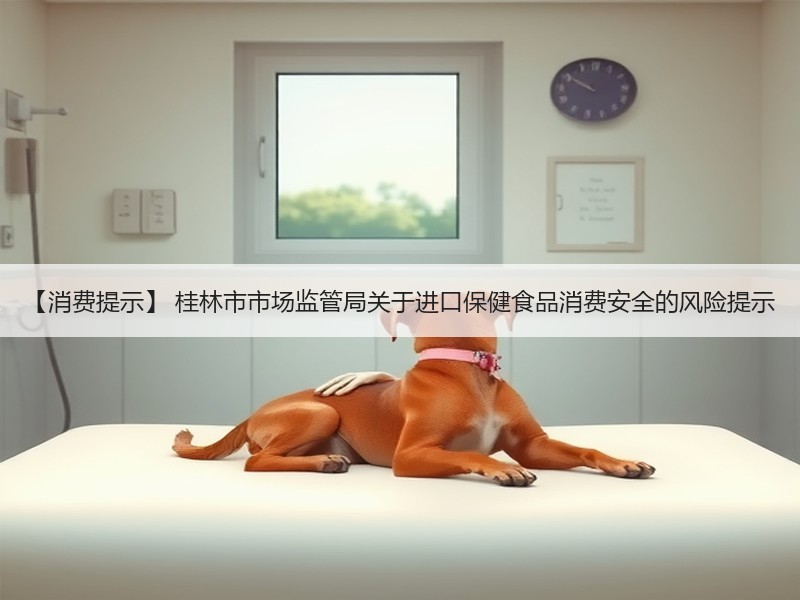 【消费提示】 桂林市市场监管局关于进口保健食品消费安全的风险提示