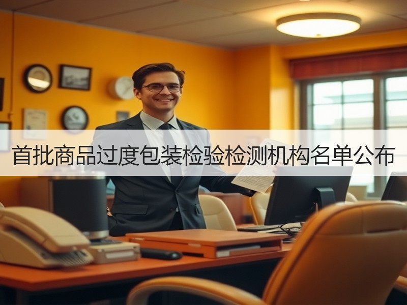 首批商品过度包装检验检测机构名单公布