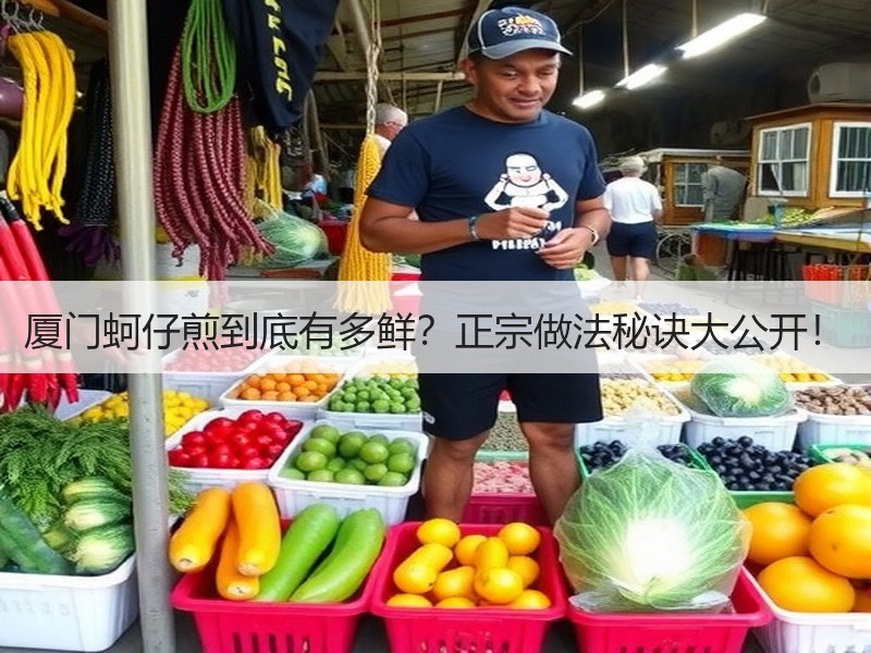 厦门蚵仔煎到底有多鲜？正宗做法秘诀大公开！