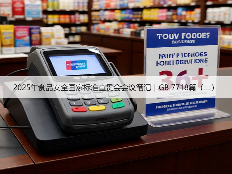 2025年食品安全国家标准宣贯会会议笔记｜GB 7718篇（二）
