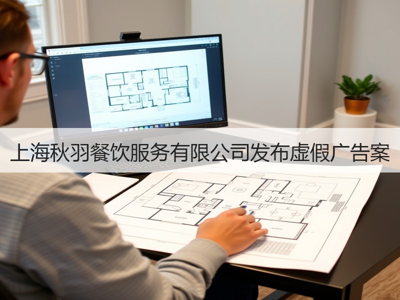 上海秋羽餐饮服务有限公司发布虚假广告案