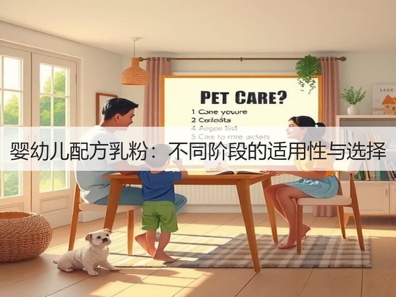 婴幼儿配方乳粉：不同阶段的适用性与选择
