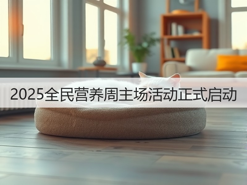 2025全民营养周主场活动正式启动