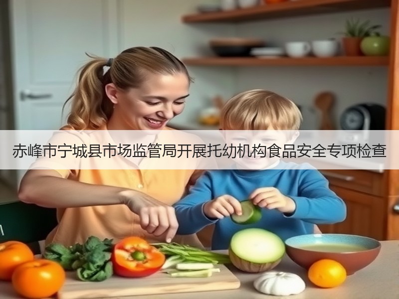 赤峰市宁城县市场监管局开展托幼机构食品安全专项检查