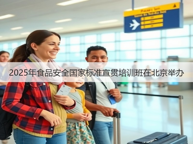 2025年食品安全国家标准宣贯培训班在北京举办