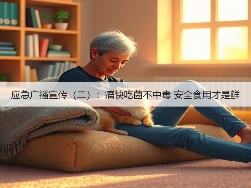 应急广播宣传（二）：痛快吃菌不中毒 安全食用才是鲜