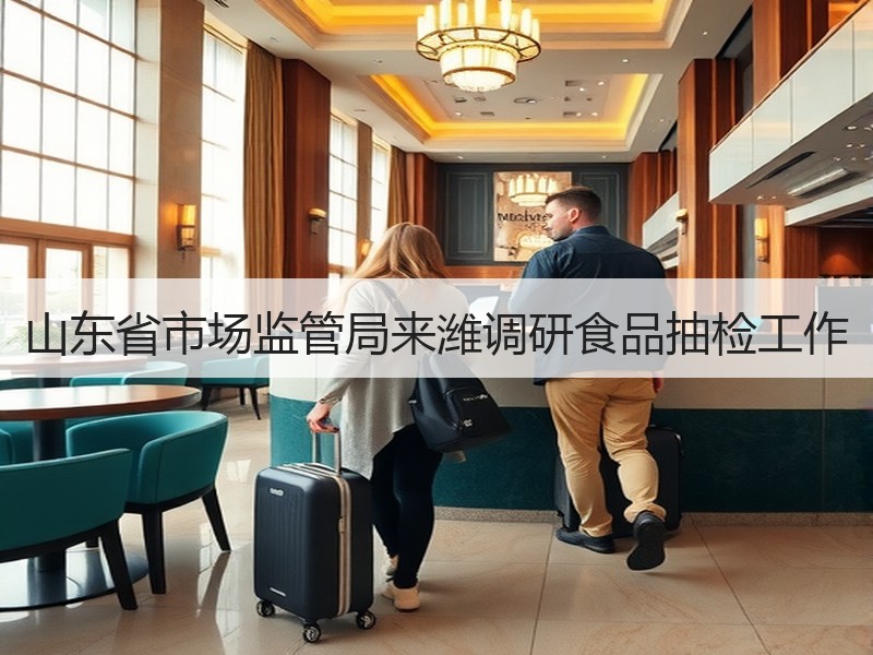 山东省市场监管局来潍调研食品抽检工作