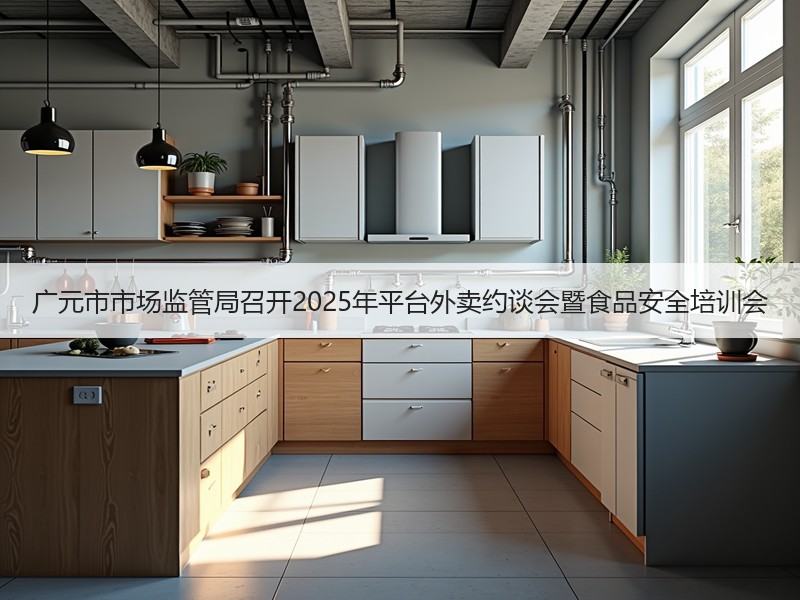 广元市市场监管局召开2025年平台外卖约谈会暨食品安全培训会