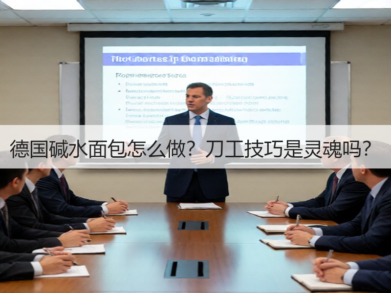 德国碱水面包怎么做？刀工技巧是灵魂吗？