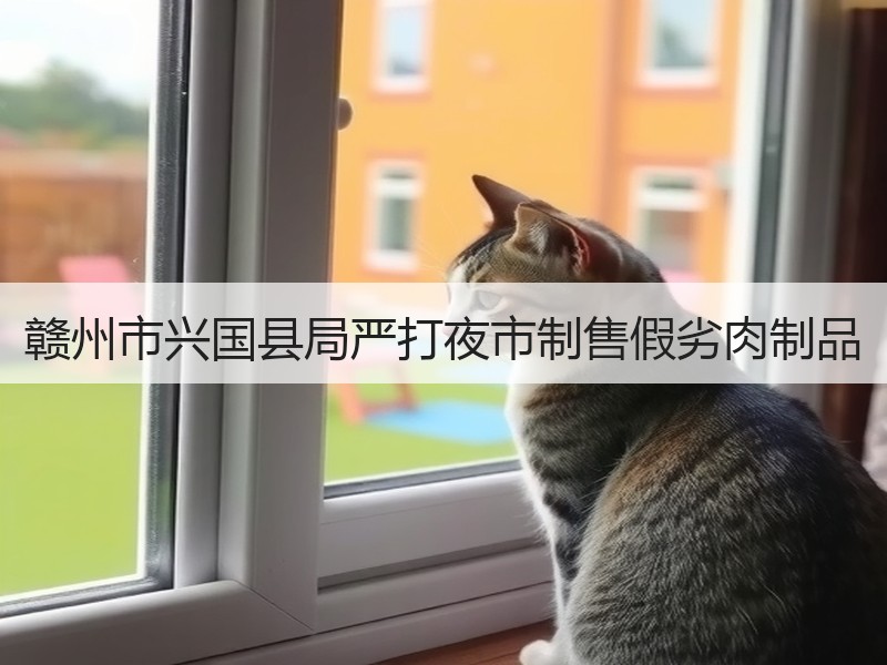 赣州市兴国县局严打夜市制售假劣肉制品