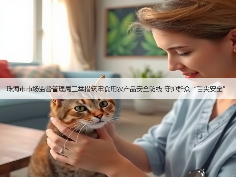 珠海市市场监督管理局三举措筑牢食用农产品安全防线 守护群众“舌尖安全”
