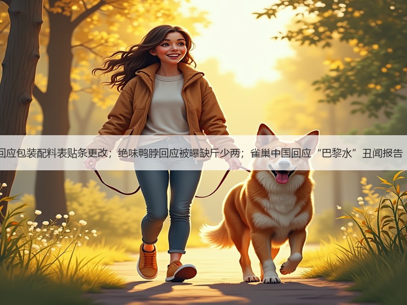 今日导读：沃隆坚果回应包装配料表贴条更改；绝味鸭脖回应被曝缺斤少两；雀巢中国回应“巴黎水”丑闻报告（2025年05月21日）