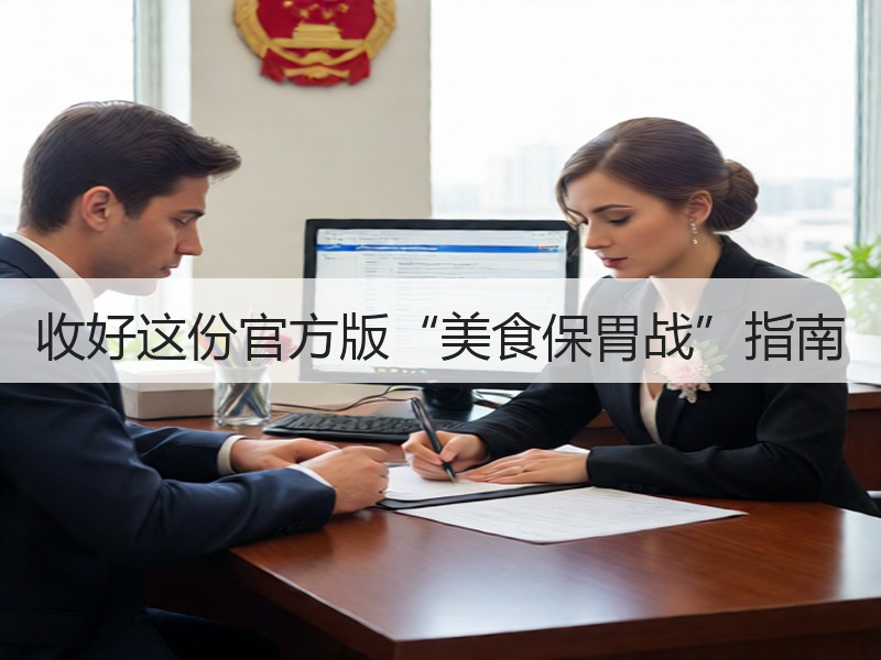 收好这份官方版“美食保胃战”指南